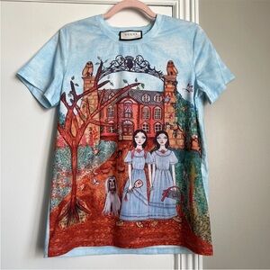 GUCCI Unskilled Worker Graphic Tee – M